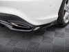 Maxton Rear Splitter (Vertical Bars) Mercedes-Benz CLA C117 Facelift
