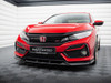 Maxton Front Splitter Honda Civic SI Mk10