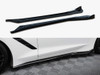 Maxton Side Skirts Diffusers V.2 Chevrolet Corvette C7