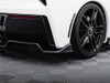 Maxton Central Rear Splitter (Vertical Bars) + Rear Side Splitters Chevrolet Corvette C7
