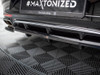 Maxton Rear Splitter (Vertical Bars) Mercedes-Benz S Coupe AMG-Line C217 Facelift