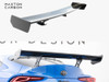 Maxton Carbon Spoiler With External Brackets Uprights Toyota Supra Mk5