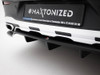 Maxton Rear Splitter (Vertical Bars) Mercedes-Benz GLC Coupe AMG-Line C254