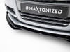 Maxton Street PRO Front Splitter + Flaps Audi TT S / TT S-Line 8J Facelift