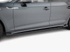 Maxton Street PRO Side Skirts Diffusers + Flaps Audi A5 Sportback F5 Facelift