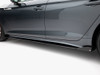 Maxton Street PRO Side Skirts Diffusers + Flaps Audi A5 Sportback F5 Facelift