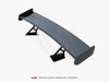 Maxton Carbon Spoiler With Internal Brackets Uprights Chevrolet Corvette Stingray / Grand Sport C7