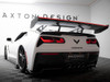 Maxton Carbon Spoiler With Upper Swan Mounting + LED Chevrolet Corvette Stingray / Grand Sport C7