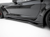 Maxton Side Skirts Diffusers Chevrolet Corvette Z06 C7