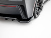 Maxton Rear Splitter (Vertical Bars) + Rear Side Splitters Chevrolet Corvette Z06 C7