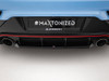 Maxton Central Rear Splitter Hyundai Veloster N Mk2
