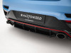 Maxton Central Rear Splitter Hyundai Veloster N Mk2