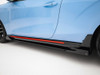 Maxton Street PRO Side Skirts Diffusers + Flaps Hyundai Veloster N Mk2