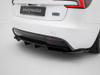 Maxton Rear Splitter (Vertical Bars) V.2 Tesla Model 3 Performance Mk1 Facelift