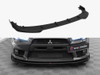 Maxton Street PRO Front Splitter V.1 + Flaps Mitsubishi Lancer EVO X