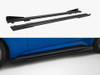 Maxton Street PRO Side Skirts Diffusers + Flaps Ford Mustang GT Mk7