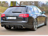 Maxton Side Skirts Diffusers Audi RS6 C6 - Carbon Look