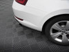 Maxton Rear Side Splitters Skoda Superb Mk3 Hatchback / Estate - Carbon Look