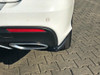 Maxton Rear Side Splitters Mercedes GLE W166 Amg-line (2015-2018) - Carbon Look