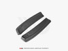 Maxton Rear Side Splitters Mercedes GLE W166 Amg-line (2015-2018) - Carbon Look