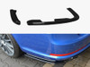 Maxton Rear Side Splitters Skoda Octavia Mk2 VRS Estate Facelift - Textured