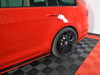 Maxton Rear Side Splitters V.2 VW Golf 7 R Variant Facelift - Textured