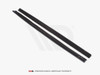 Maxton Side Skirts Diffusers Skoda Fabia MK2 RS (2010-2014) - Carbon Look