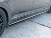 Maxton Side Skirts Diffusers Volkswagen Passat R-line B8 (2015-2019) - Carbon Look