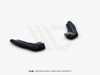 Maxton Rear Side Splitters Ford Focus MK4 ST (2019-) - Carbon Look