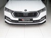 Maxton Front Splitter V2 Skoda Octavia MK4 (2019-) - Textured