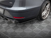 Maxton Rear Side Splitters V.2 Seat Leon Cupra Mk3 FL Sportstourer - Textured