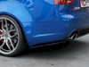 Maxton Rear Side Splitters V.1 Audi RS4 Sedan B7 - Textured