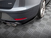 Maxton Rear Side Splitters V.3 Seat Leon Cupra Mk3 FL Sportstourer - Carbon Look