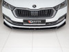 Maxton Front Splitter V1 Skoda Octavia MK4 (2019-) - Carbon Look