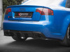 Maxton Rear Side Splitters V.2 Audi RS4 Sedan B7 - Carbon Look