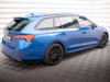 Maxton Side Skirts Diffusers V.1 Skoda Octavia Mk4 - Carbon Look