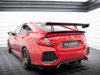 Maxton Carbon Spoiler With Upper Swan Mounting Honda Civic SI Mk10