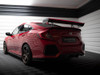 Maxton Carbon Spoiler With Upper Swan Mounting + LED Honda Civic SI Mk10