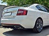 Maxton Central Rear Splitter Skoda Octavia VRS MK3/ MK3.5 Hatchback/ Estate- Textured