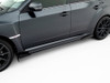 Maxton Street PRO Side Skirts Diffusers + Flaps Subaru Impreza WRX STI Mk3 Facelift