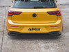 Maxton Rear Splitter Volkswagen Golf Mk8 - Carbon Look
