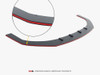 Maxton Street PRO Front Splitter Ford Focus ST / ST-Line Mk4 - Black-Red