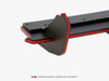Maxton Street PRO Rear Valance + Flaps VW Polo GTI Mk6 - Red + Gloss Flaps