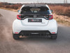 Maxton Street PRO Rear Side Splitters Toyota GR Yaris Mk4 - Black-Red