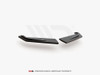 Maxton Street PRO Rear Side Splitters Toyota GR Yaris Mk4 - Black-Red