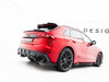 Maxton Rear Splitter (Vertical Bars) Audi RSQ8 Mk1 Facelift