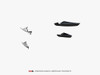Maxton Front Bumper Wings (Canards) Skoda Octavia RS Mk4