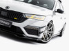 Maxton Front Splitter V.4 Skoda Octavia RS Mk 4