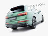 Maxton Rear Splitter (Vertical Bars) Audi Q7 S-Line Mk2 Facelift