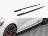 Maxton Street PRO Side Skirts Diffusers Renault Clio RS Mk4 - Black-Red